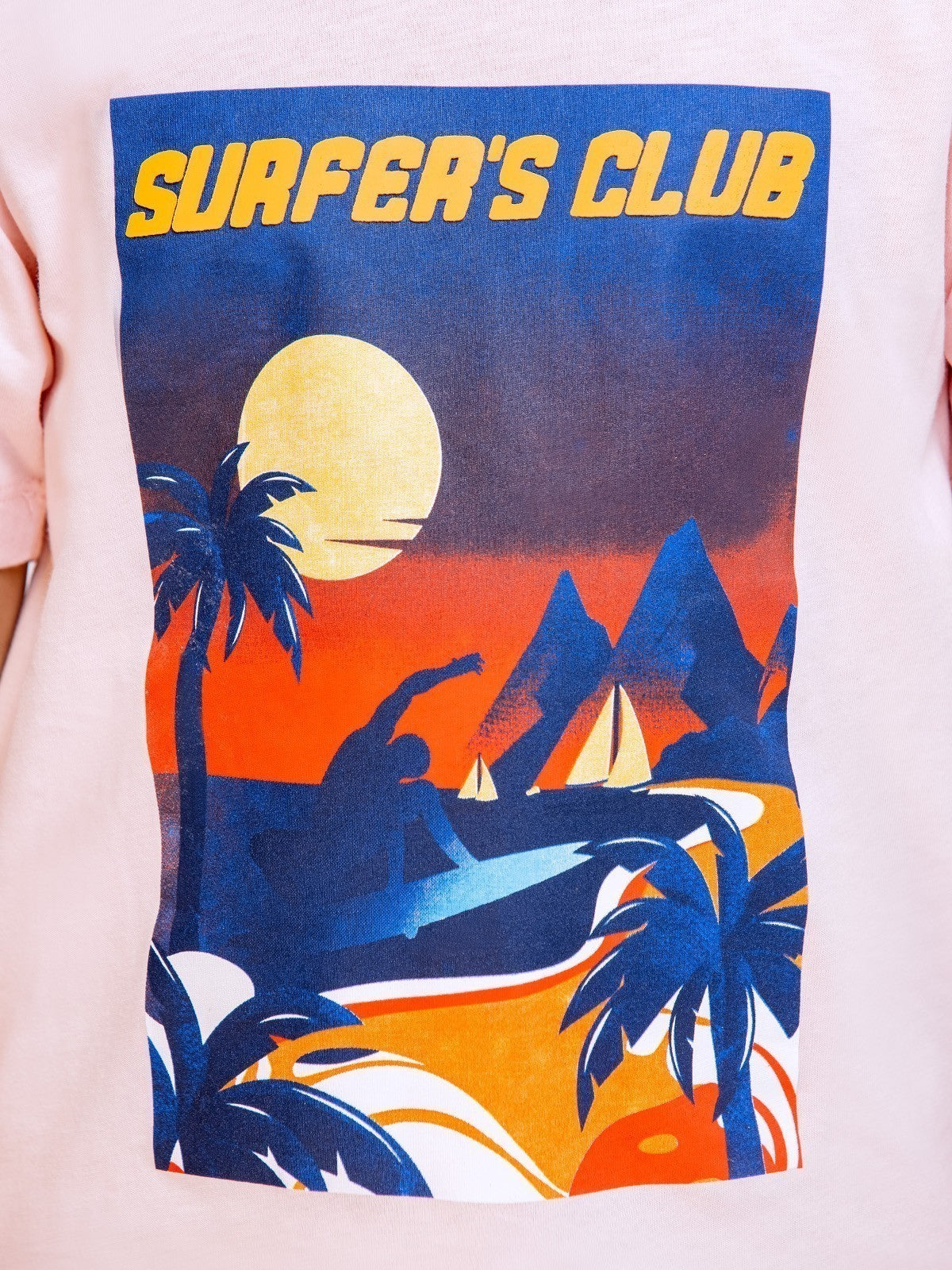 Edenrobe - Boy's Light Pink T-Shirt - EBTTS23-035