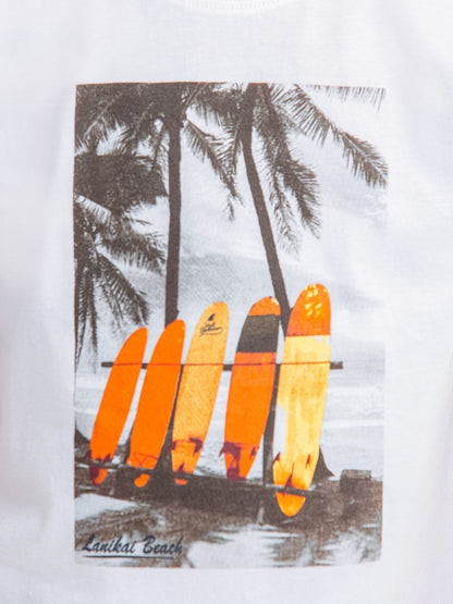 Edenrobe - Boy's White T-Shirt - EBTTS23-041