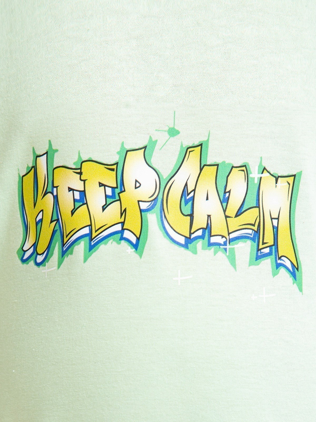 Edenrobe - Boy's Light Green T-Shirt - EBTTS23-052