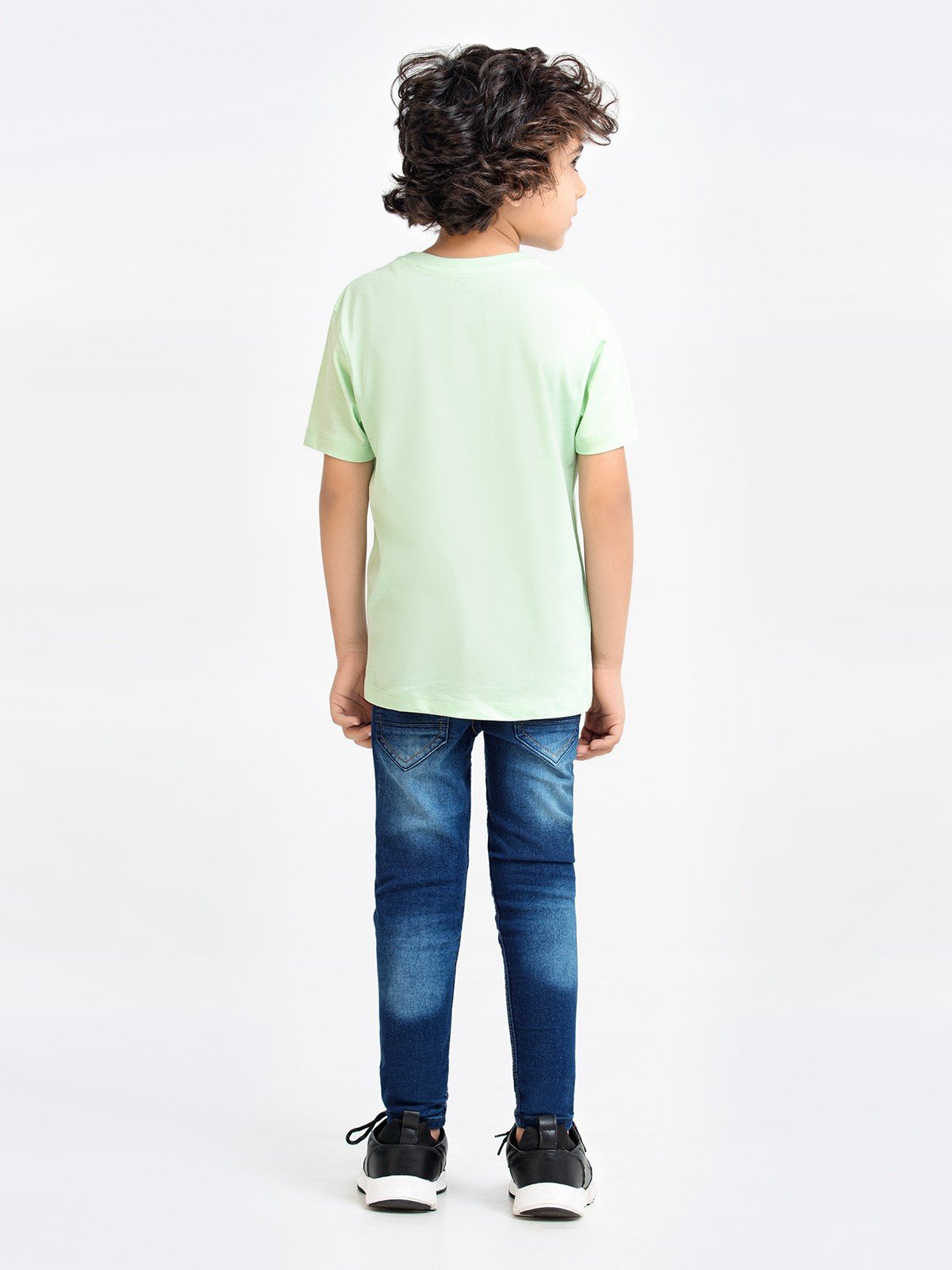 Edenrobe - Boy's Light Green T-Shirt - EBTTS23-052