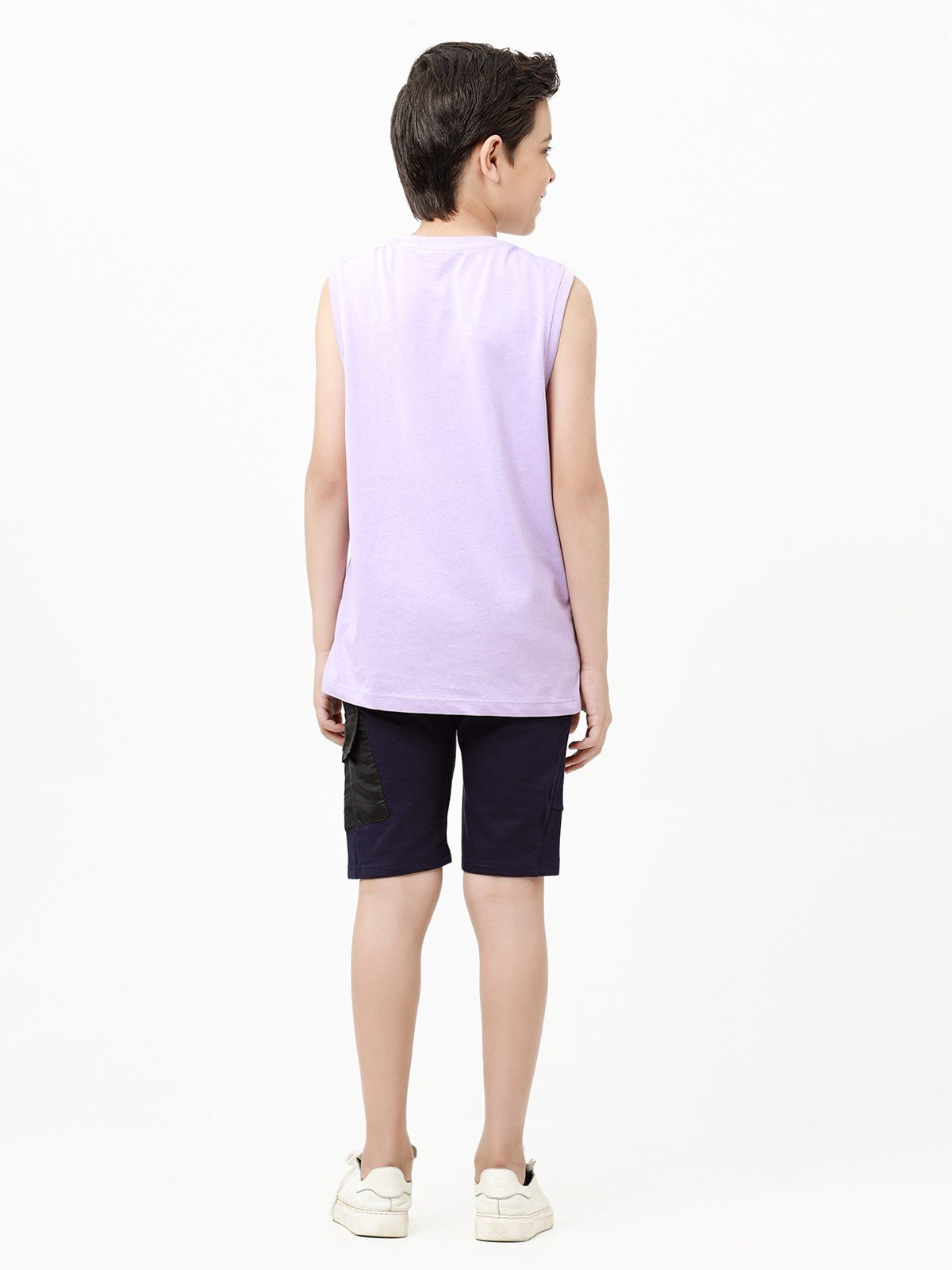 Edenrobe - Boy's Lilac Tank Top - EBTT23-014