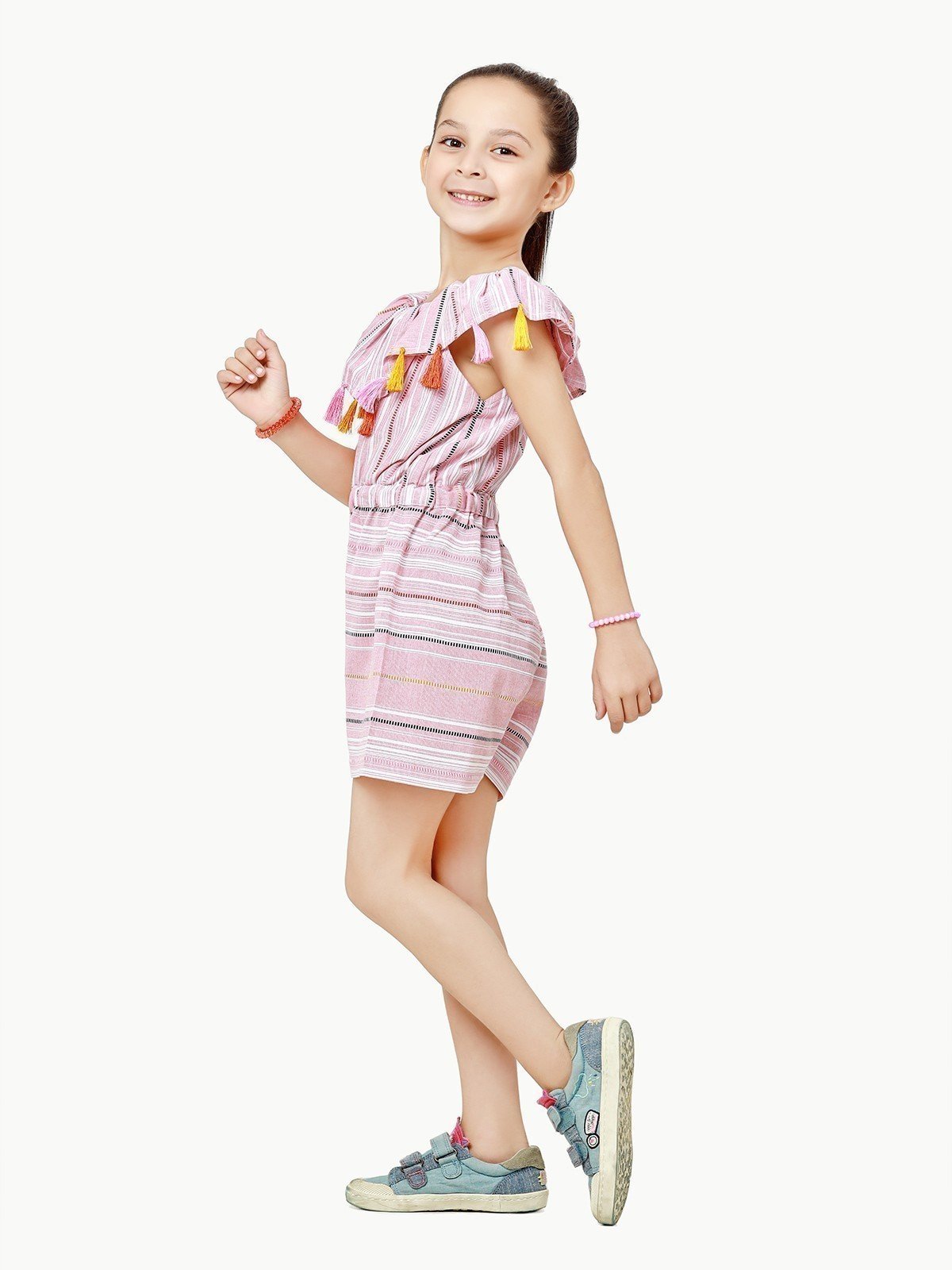 Edenrobe - Girl's Light Pink Jumpsuit - EGTJS22-016