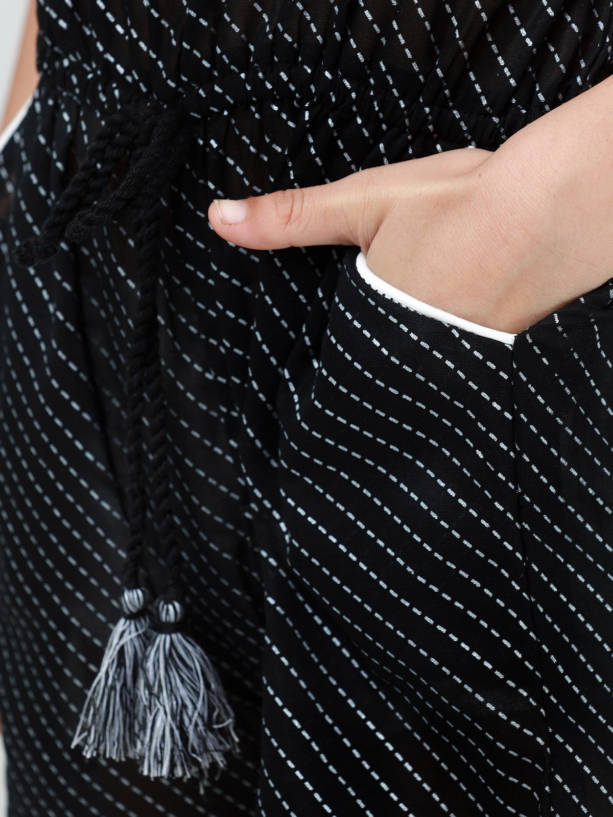 Edenrobe - Girl's Black Jumpsuit - EGTJSW22-018