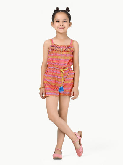 Edenrobe - Girl's Pink Jumpsuit - EGTJSW22-020