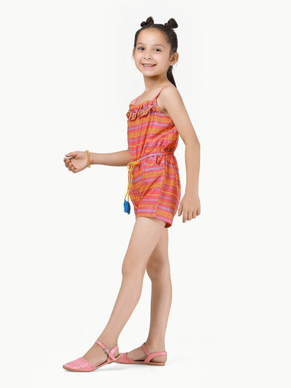 Edenrobe - Girl's Pink Jumpsuit - EGTJSW22-020