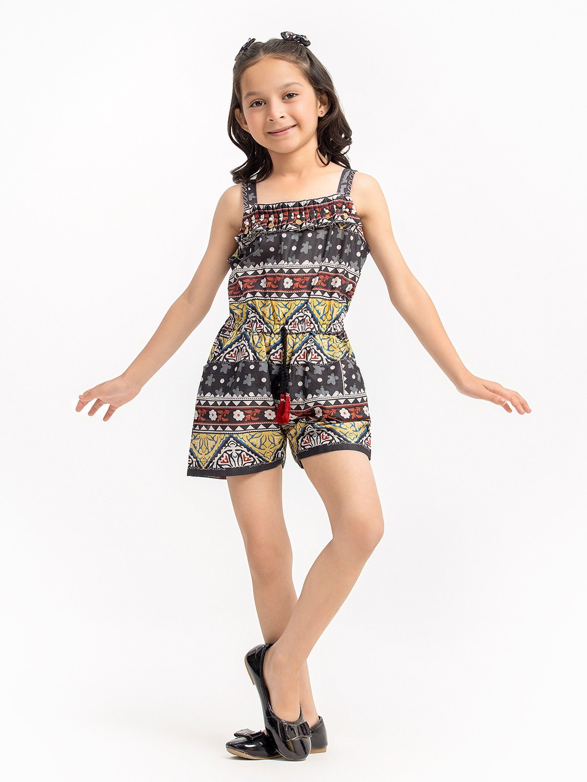 Edenrobe - Girl's Dark Grey Jumpsuit - EGTJSW22-021