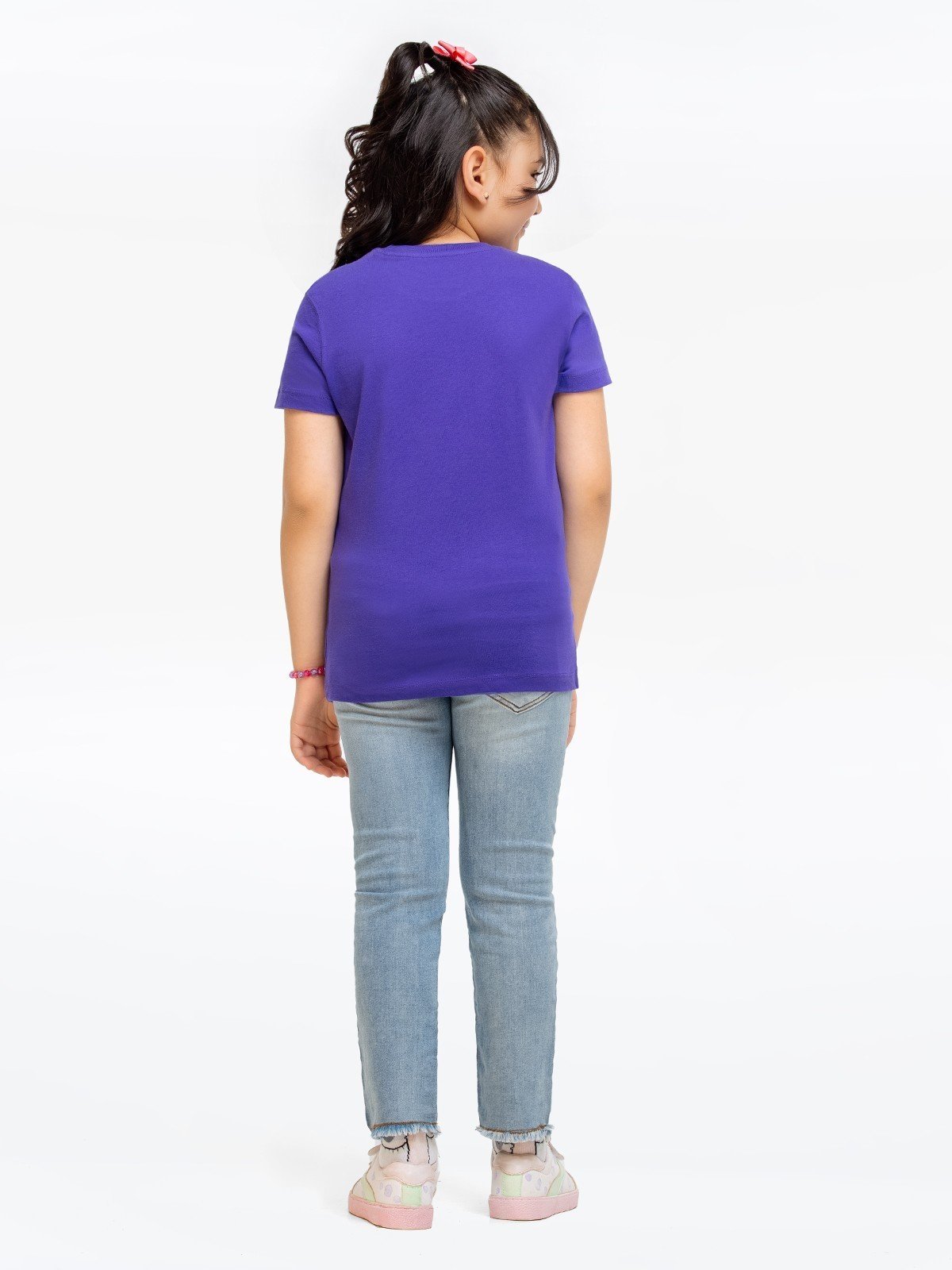 Edenrobe - Girl's Purple Top - EGTK23-021