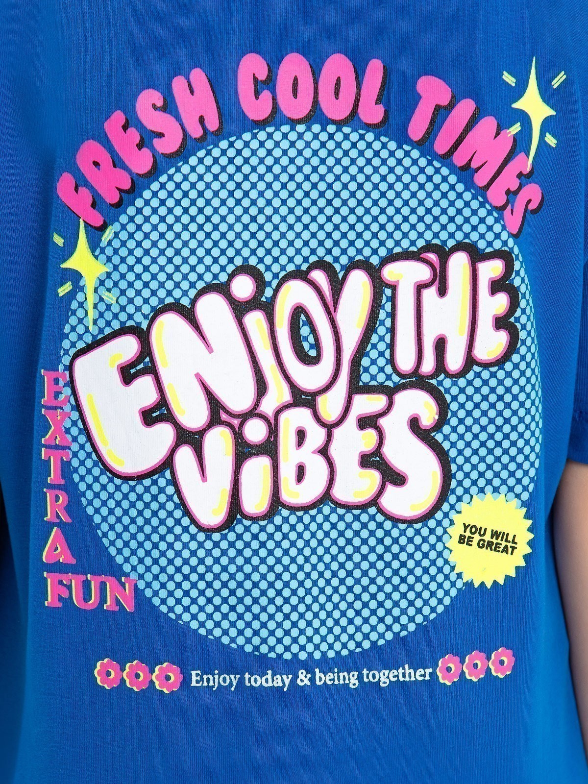 Edenrobe - Girl's Royal Blue Top - EGTK23-035