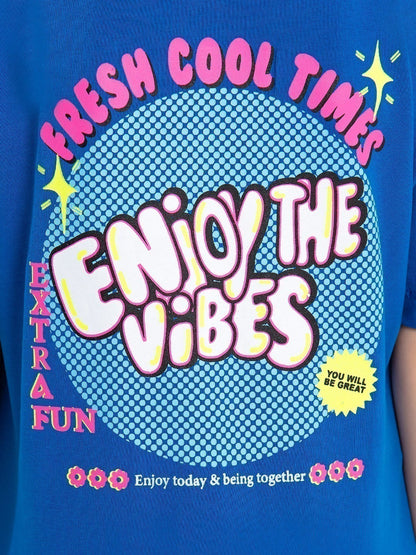 Edenrobe - Girl's Royal Blue Top - EGTK23-035