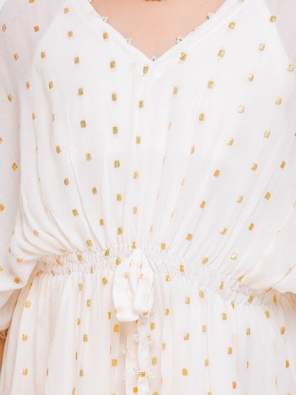 Edenrobe - Girl's White Top - EGTKT23-009