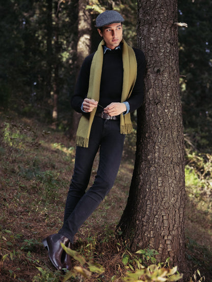 Edenrobe - Men's Black Sweater - EMTSWT23-007