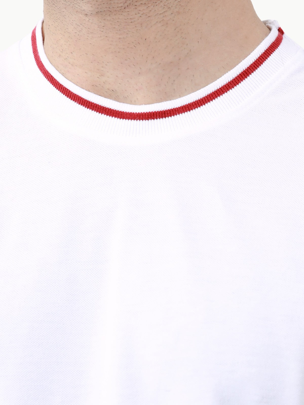 Edenrobe - Men's White Graphic Tee - EMTGT23-014