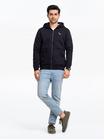 Edenrobe - Men's Black Hoodie - EMTH23-003