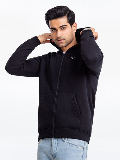 Edenrobe - Men's Black Hoodie - EMTH23-003