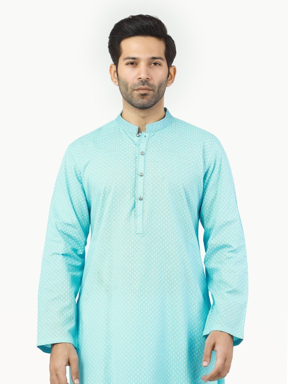 Edenrobe - Men's Light Blue Kurta - EMTK22-99237