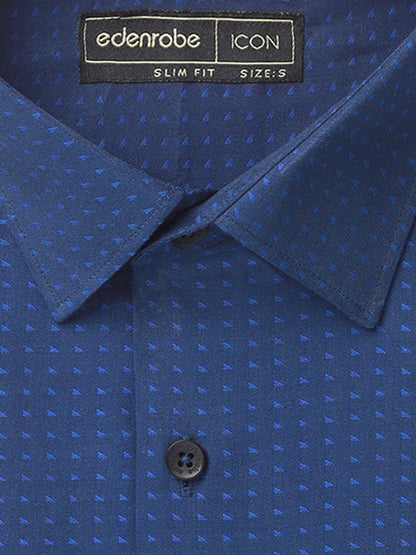Edenrobe - Men's Royal Blue Shirt - EMTSI22-50284