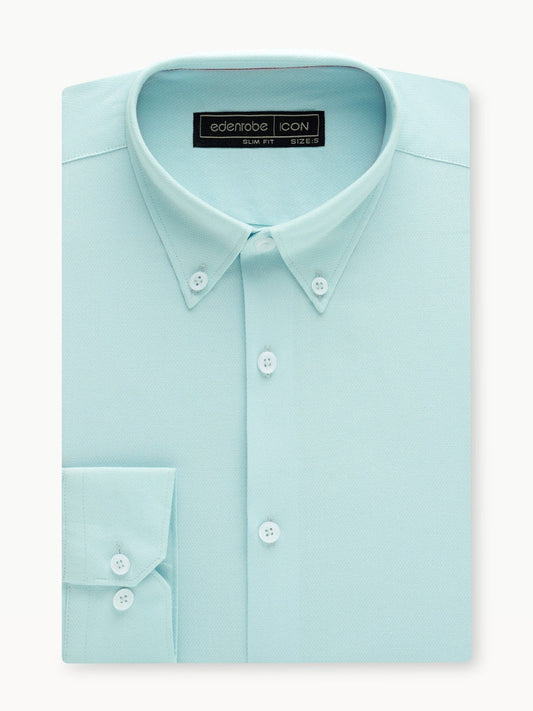 Edenrobe - Men's Sky Blue Shirt - EMTSI23-50295