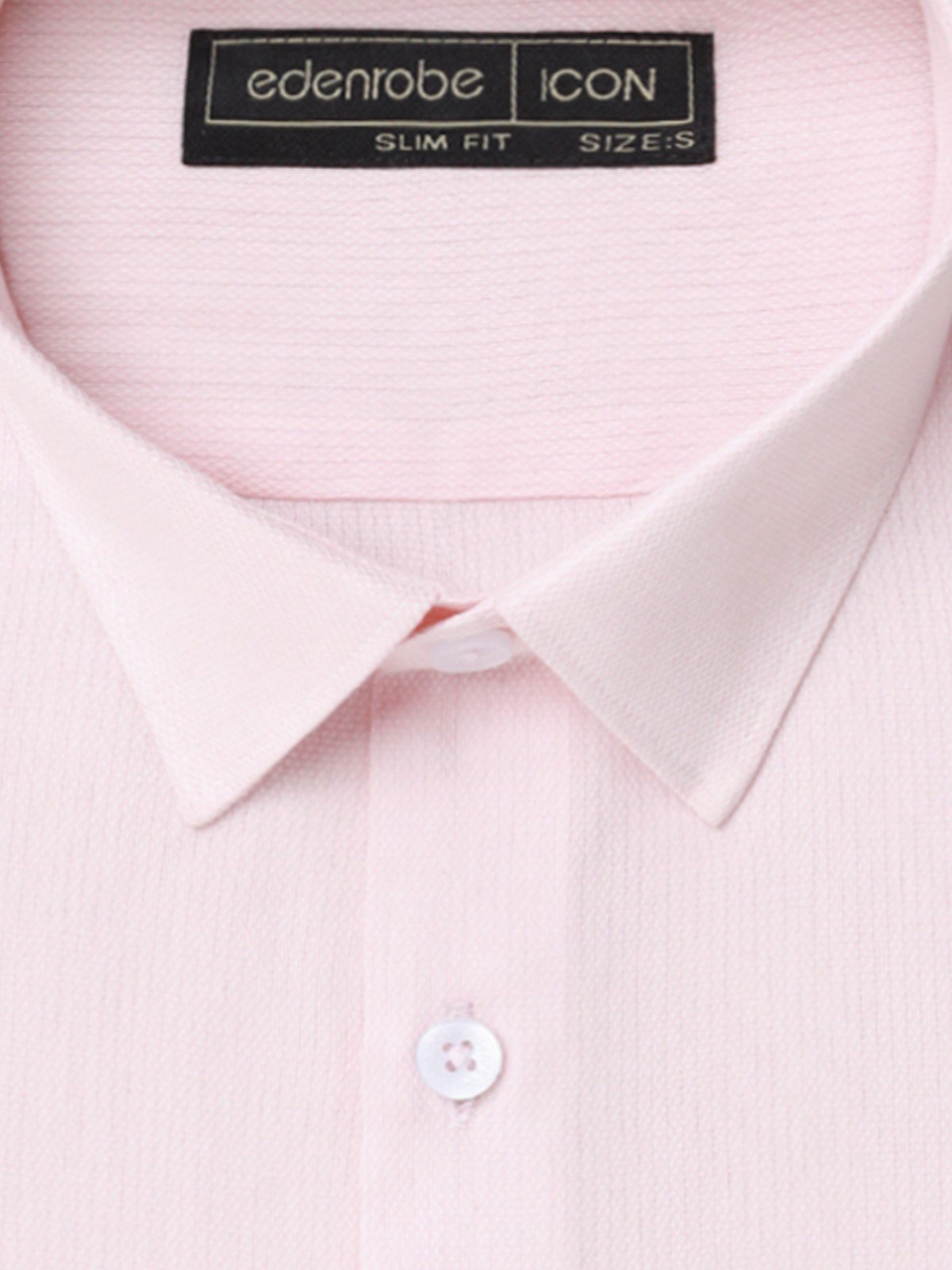 Edenrobe - Men's Pink Shirt - EMTSI23-50297