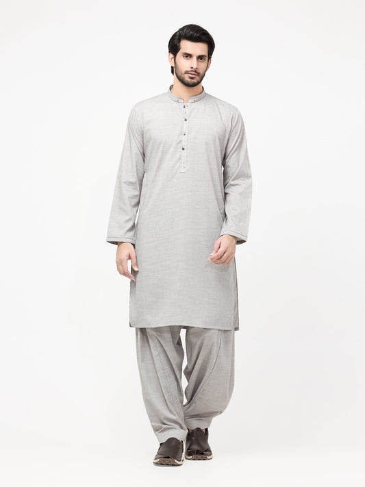 Edenrobe - Men's Ash Grey Swish Collection - EMTSW23-99315