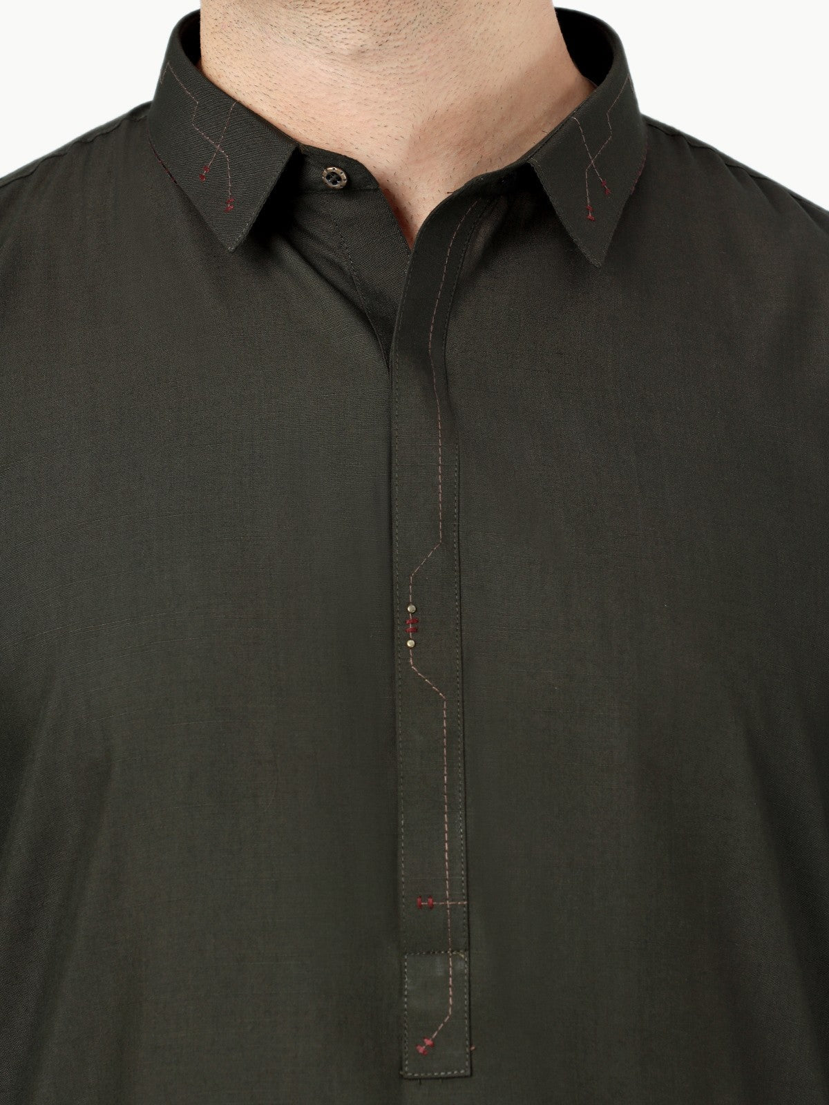 Edenrobe - Men's Dark Green Swish Collection - EMTSW23-99289