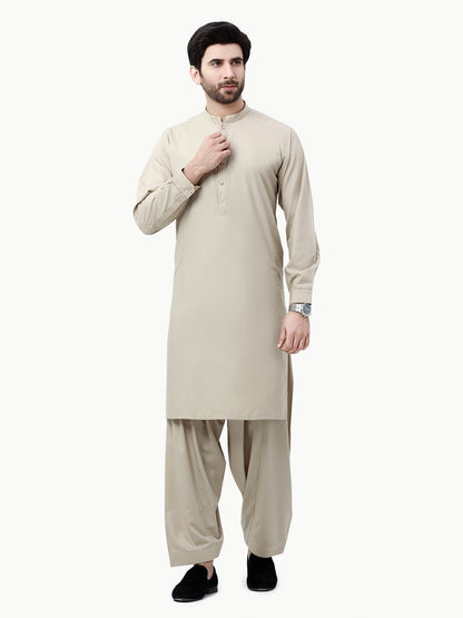 Edenrobe - Men's Beige Swish Collection - EMTSW23-99295