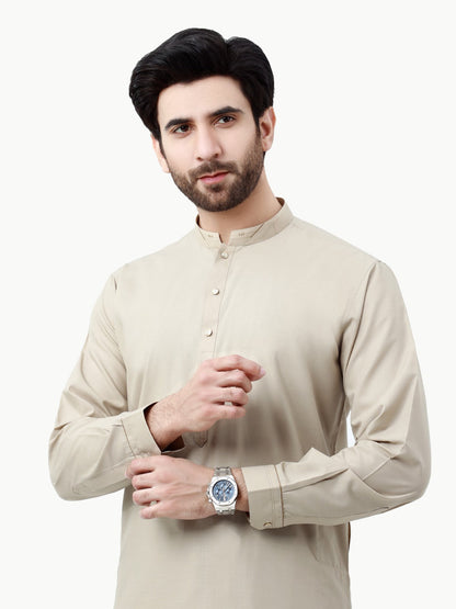 Edenrobe - Men's Beige Swish Collection - EMTSW23-99295