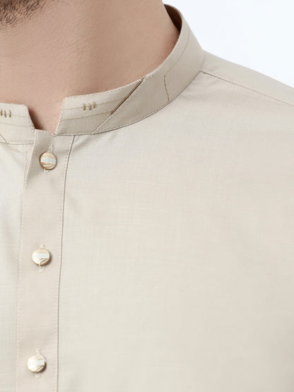 Edenrobe - Men's Beige Swish Collection - EMTSW23-99295