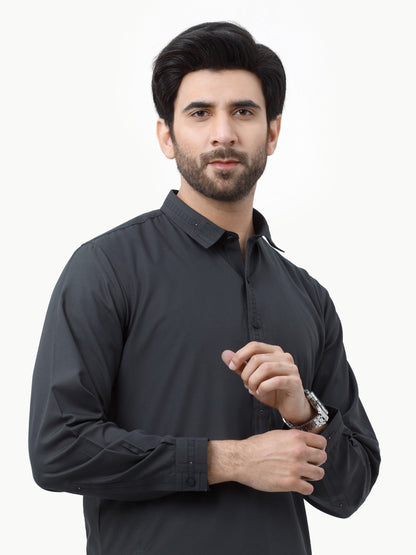 Edenrobe - Men's Charcoal Swish Collection - EMTSW23-99297