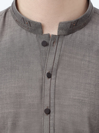 Edenrobe - Men's Brown Swish Collection - EMTSW23-99301