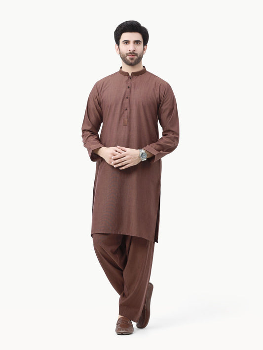 Edenrobe - Men's Brown Swish Collection - EMTSW23-99311