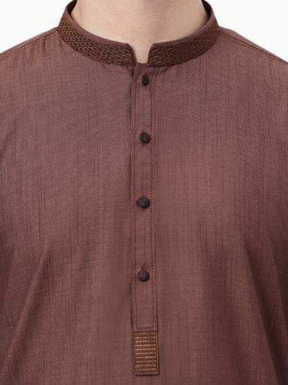 Edenrobe - Men's Brown Swish Collection - EMTSW23-99311