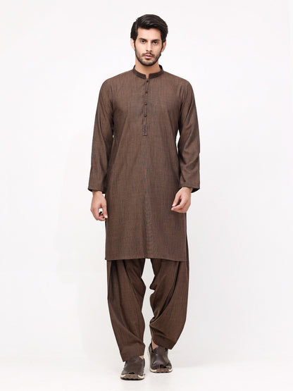 Edenrobe - Men's Brown Swish Collection - EMTSW23-99314