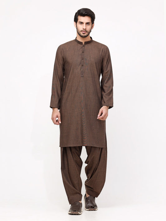 Edenrobe - Men's Brown Swish Collection - EMTSW23-99314