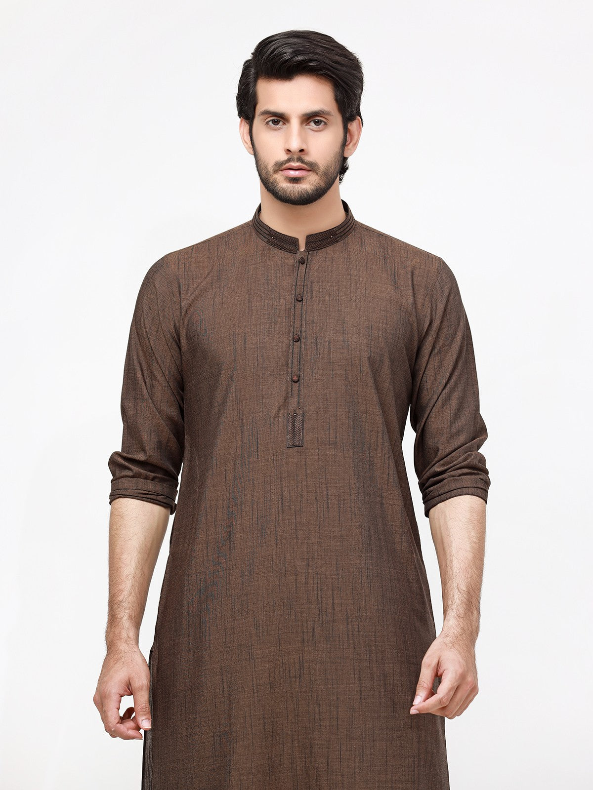 Edenrobe - Men's Brown Swish Collection - EMTSW23-99314