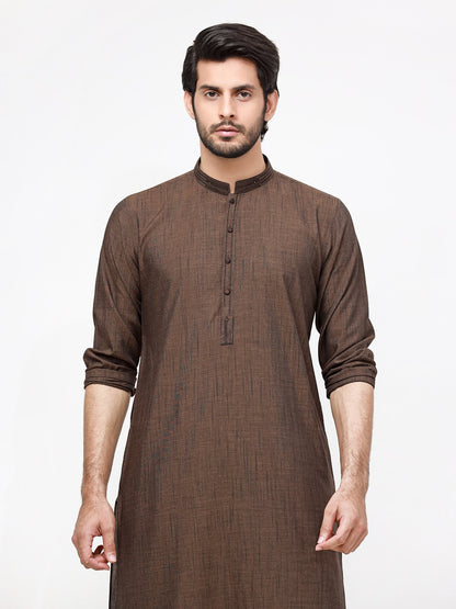 Edenrobe - Men's Brown Swish Collection - EMTSW23-99314