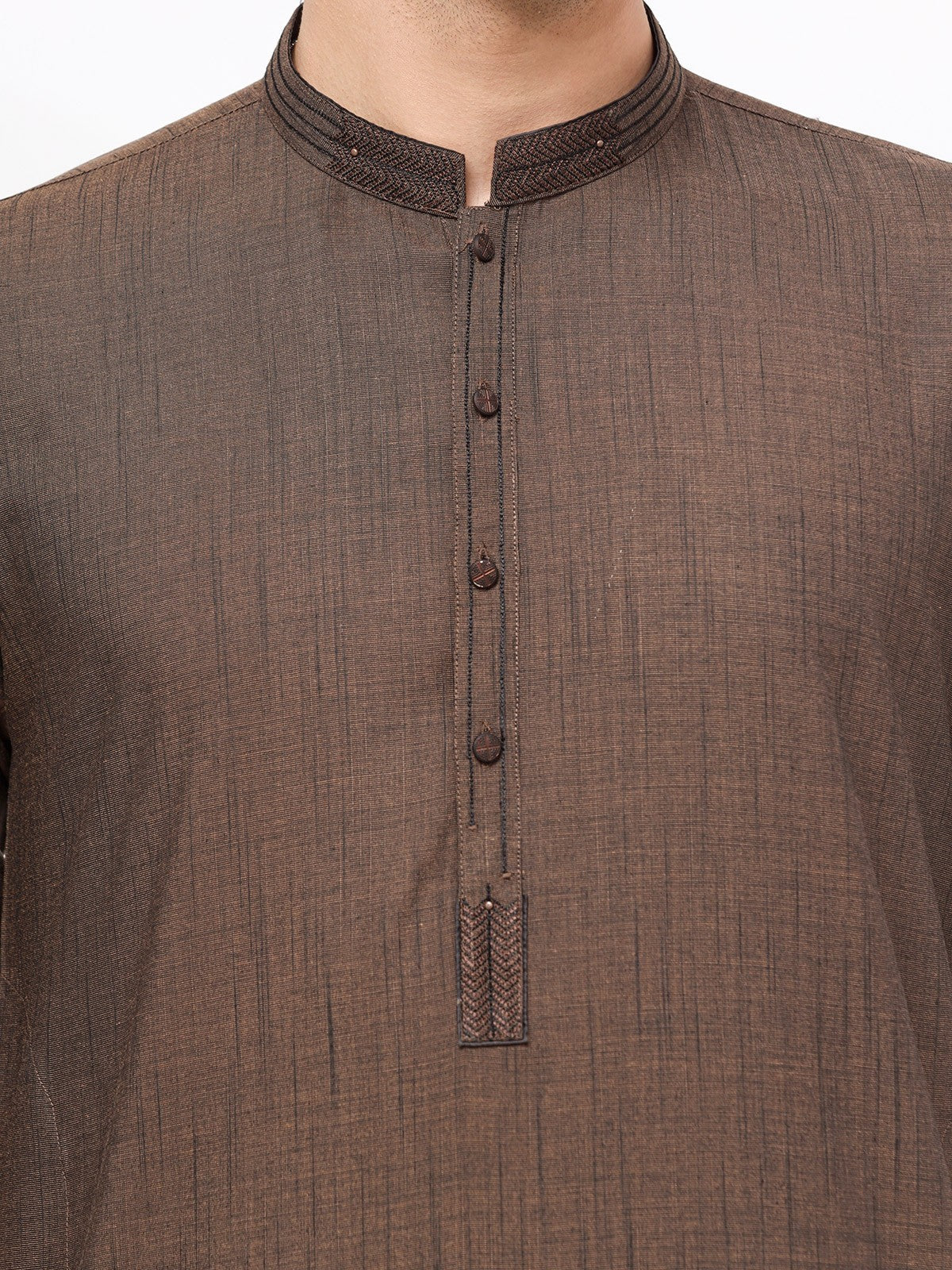 Edenrobe - Men's Brown Swish Collection - EMTSW23-99314