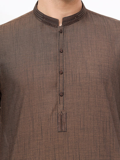 Edenrobe - Men's Brown Swish Collection - EMTSW23-99314