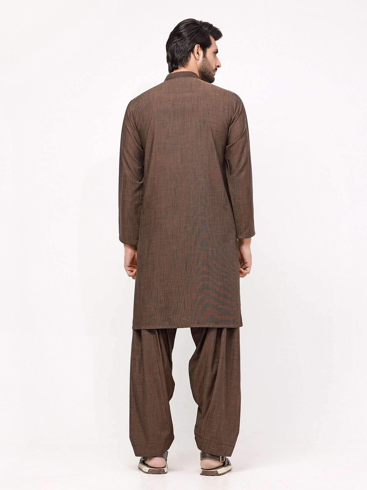 Edenrobe - Men's Brown Swish Collection - EMTSW23-99314