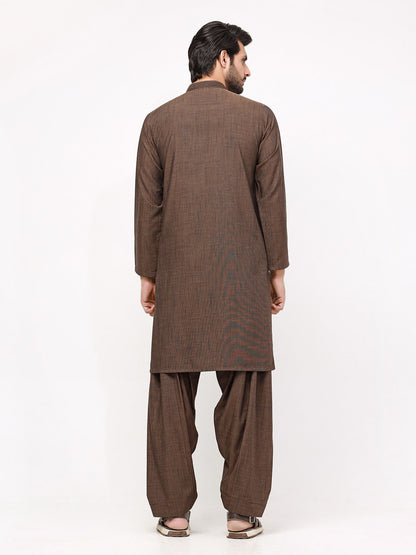 Edenrobe - Men's Brown Swish Collection - EMTSW23-99314