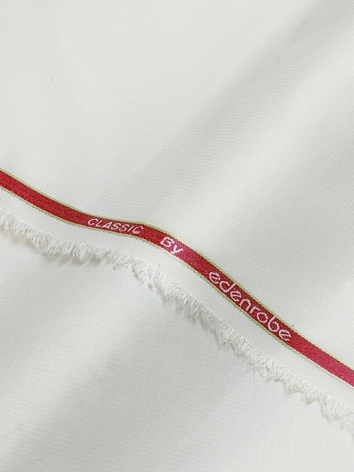 Edenrobe - Men's Unstitched Cream - EMUB23-CLASSIC