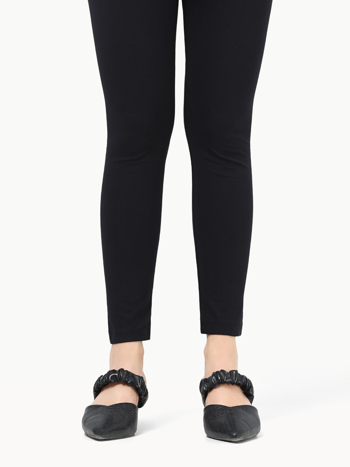 Edenrobe - Women's Black Basic Tights - EWBT23-76403