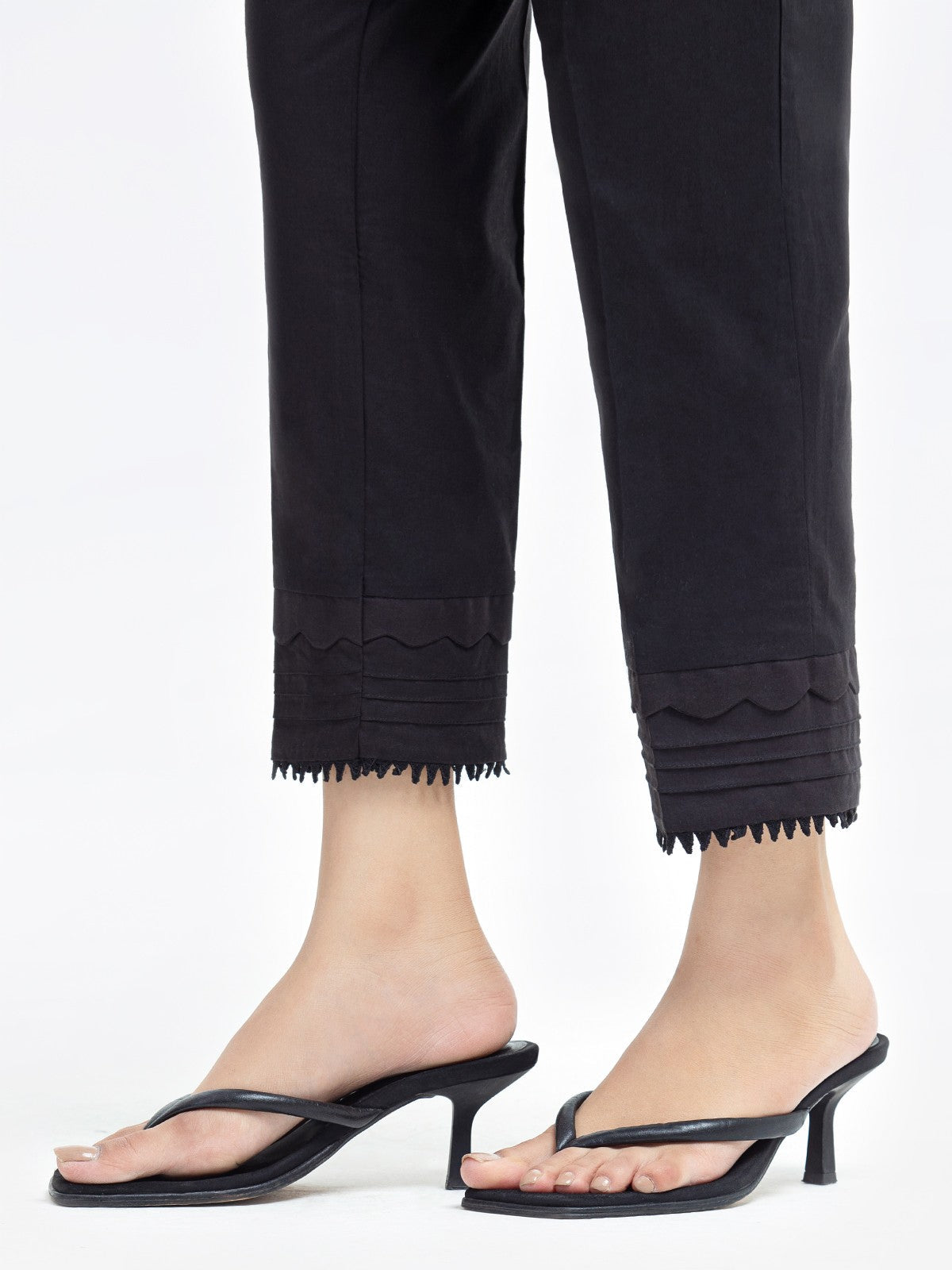 Edenrobe - Women's Black Trouser - EWBS22-76399