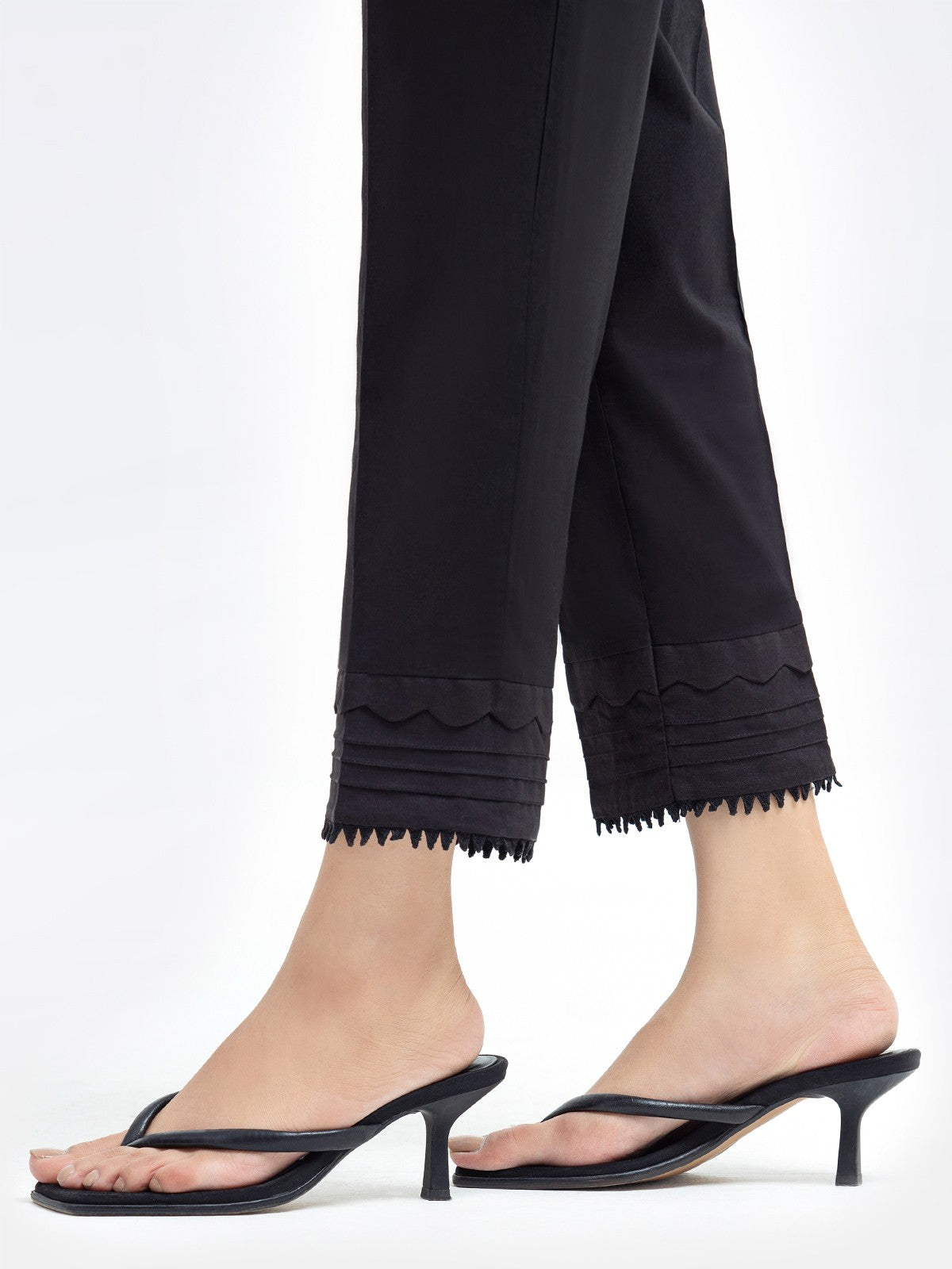 Edenrobe - Women's Black Trouser - EWBS22-76399