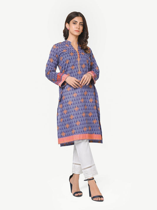 Edenrobe - Pret 1Pc Printed Lawn Shirt - EWTKA22-68116