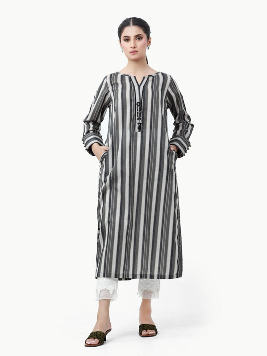 Edenrobe - Pret 1Pc Printed Lawn Shirt - EWTKA23-68895S