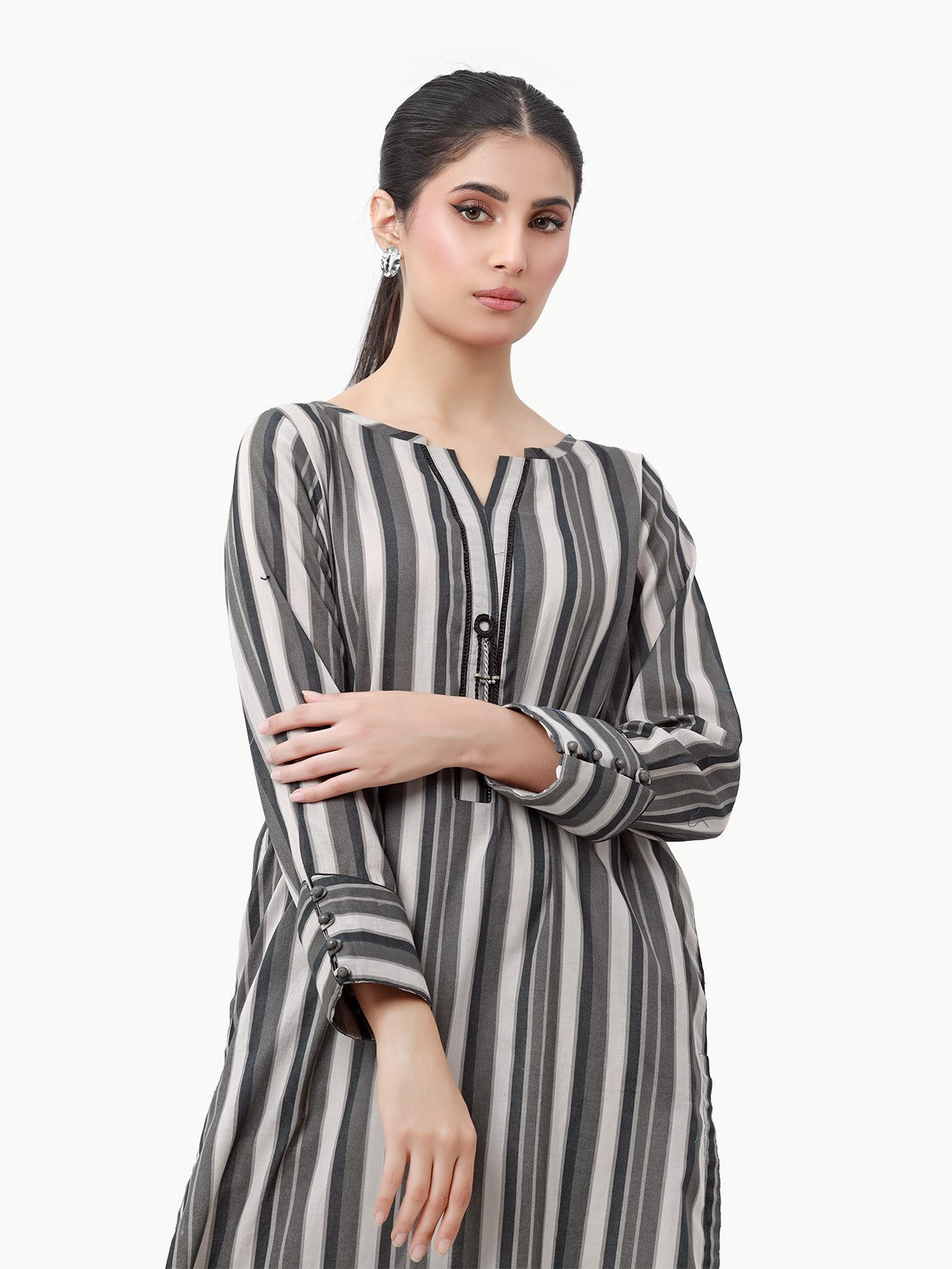 Edenrobe - Pret 1Pc Printed Lawn Shirt - EWTKA23-68895S