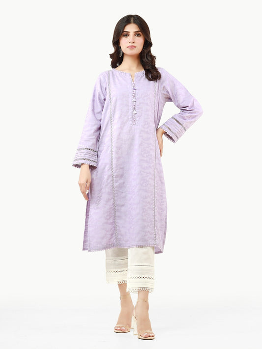 Edenrobe - Pret 1Pc Printed Jacquard Shirt - EWTK22-68098