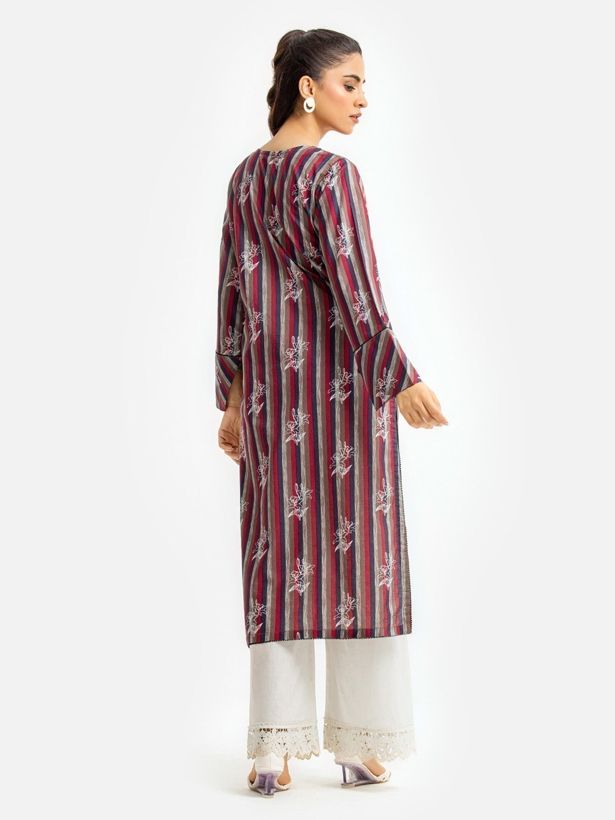 Edenrobe - Pret 1Pc Printed Lawn Shirt - EWTKA23-68894S
