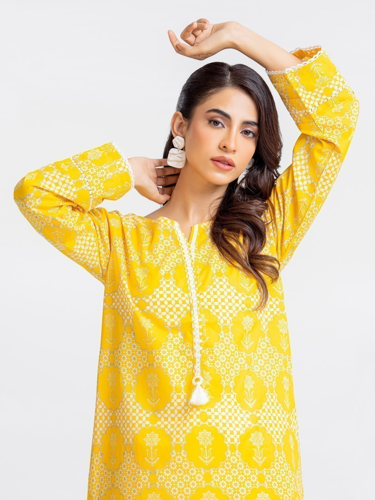 Edenrobe - Pret 1Pc Printed Lawn Shirt - EWTKA23-68906S