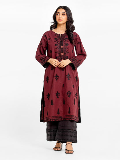 Edenrobe - Pret 1Pc Embroidered Khaddar Shirt - EWTKE23-68710S